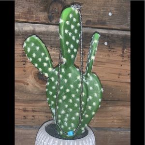 Silver & Turquoise Choker